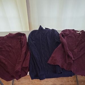 3! Loft Small Sweaters